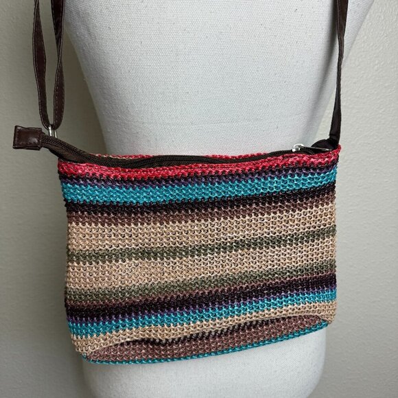 Handbags - NWOT  Crossbody Bag Multicolor Woven